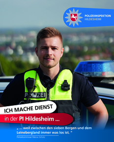 Polizeibeamter Marius Schütz